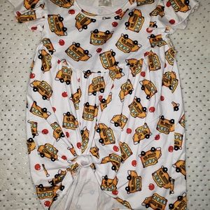 School Bus Dress 6/7